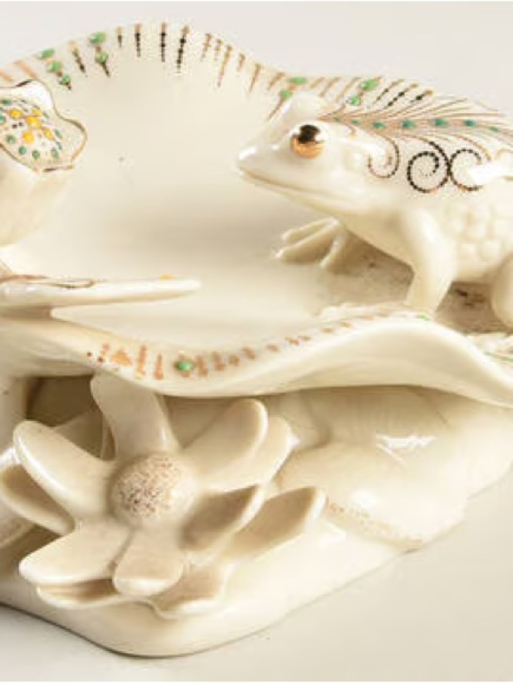 Lenox Frog on Lily Pad China Jewels figurine